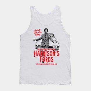 Harrison Ford Car Dealership Tank Top